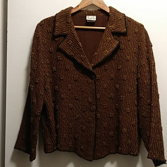 iced Tea Sweaters - Iced Tea Cardigan retro - EUC